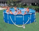 Piscina Intex Frame 457x122 cm. con accessori